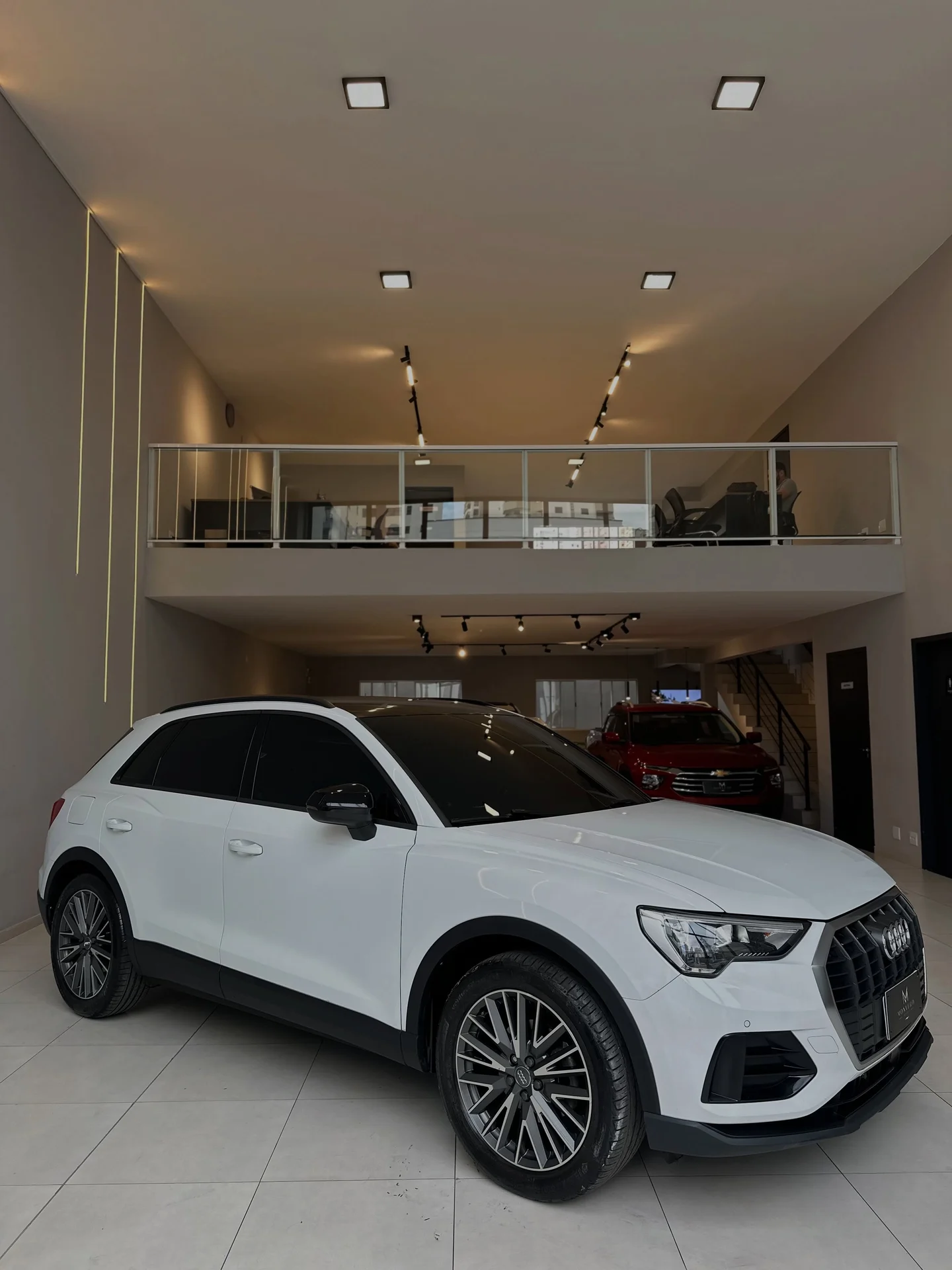 Audi no showroom da Monvero Imports
